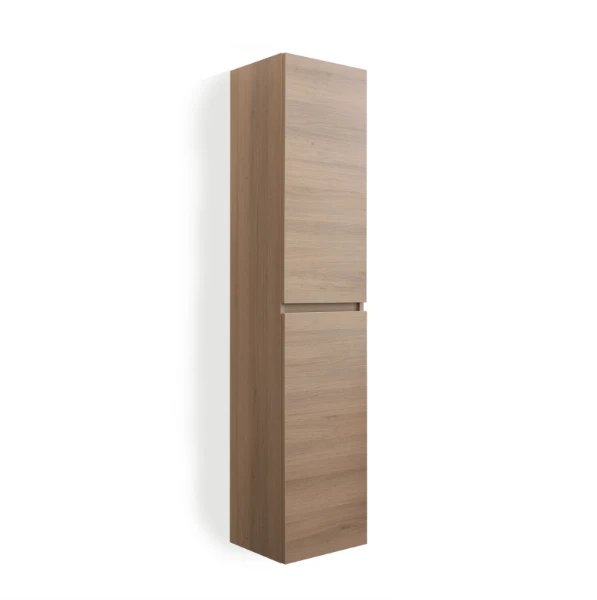 Procasa Kivu colonne avec 2 portes 350 x 330 x 1690 mm - smoked oak - réversible