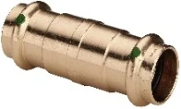 Viega Profipress manchon de réparation FF 18 x 18 mm (bronze)
