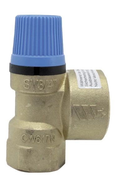 WATTS Soupape de sécurité chauffage SVM/E30 OM 1/2" FF 3 bar mano