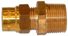 VSH Bicone Gaz raccord droit MF 22 x 4/4 M