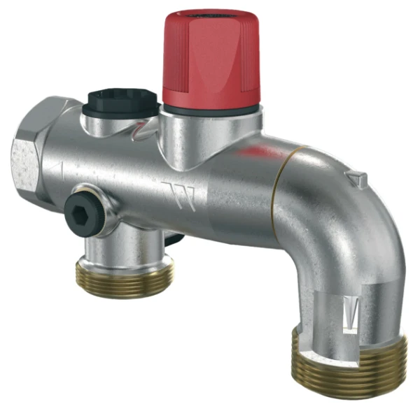 Watts GSM 25 K boilerveiligheidsgroep MF 4/4 x 4/4 - 7 bar - horizontale montage
