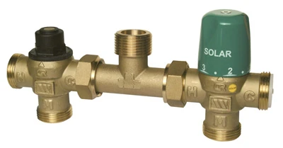 Watts Thermostatische mengkraan SOLAR KIT 3/4"