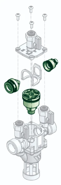 Watts KIT BABM DN15/DN20 TWEEDE KEERKLEP