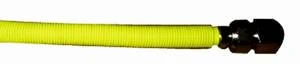 TUYAU A GAZ GASFLEX 500 MM - 3/4 M X 3/4 F inox gaz naturel avec gaine pvc jaune agree argb