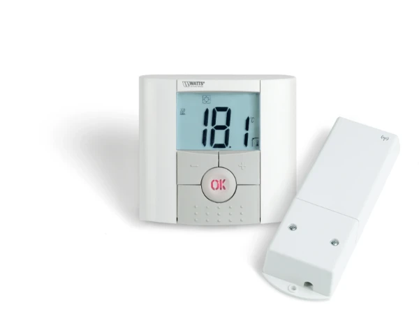 THERMOSTAT CHAMBRE WATTS BELUX LIGHT RF digitale sans fil