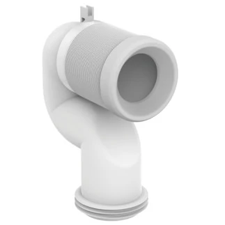 Ideal Standard Acces aansluitbocht staand toilet uitgang H voor 160 tot 200 mm
