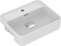 Ideal Standard Strada II lavabo semi-encastré 500 x 400 mm - blanc - avec trou de robinet - avec trop-plein