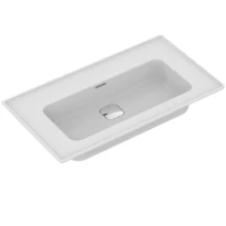 Ideal Standard Strada II vanity lavabo 840 x 460 mm - blanc - sans trou de robinet - avec trop-plein