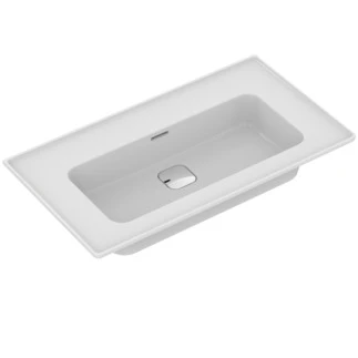 Ideal Standard Strada II vanity lavabo 840 x 460 mm - blanc - sans trou de robinet - avec trop-plein