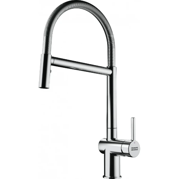 Franke Active eengreepskeukenmengkraan met beweegbare uitloop Side lever - chroom