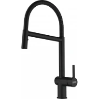 Franke Active - Mitigeur à bec mobile / Side lever / noir mat