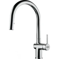 Franke Active - Mitigeur J à bec extractible / Side lever / Chromé