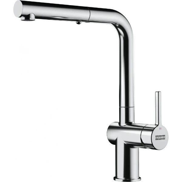 Franke Active - Mitigeur L à bec extractible / Side lever / Chromé