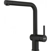 Franke Active - Mitigeur L à bec pivotable / Side lever / Noir Mat