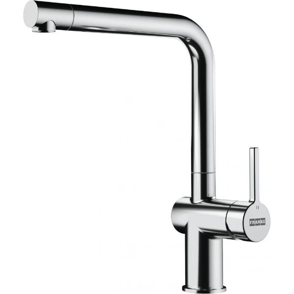 Franke Active eengreepskeukenmengkraan L met zwenkbare uitloop Side lever - chroom