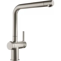 Franke Active I-Twist - Mitigeur L à bec pivotable / Inox look