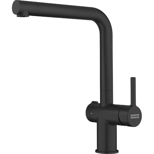 Franke Active I-Twist - Mitigeur L à bec orientable / Noir mat