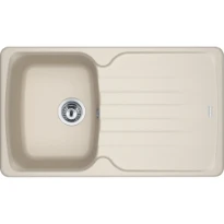 Franke Antea - évier à encastrer / 860 x 500 mm/ 1 bassin / Café Crême / réversible