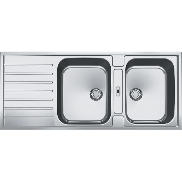 Franke Argos inbouw vlakbouw spoeltafel 1160 x 510 mm - omkeerbaar