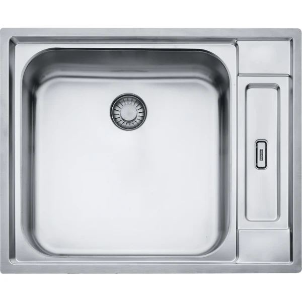 Franke Argos Care-Center vlakbouw - & SlimTop spoeltafel 625 x 510 mm - 1 bak - glad