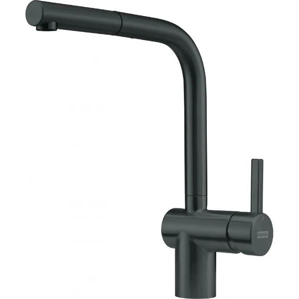 Franke Atlas Neo - Mitigeur à bec extractible / Side lever / Noir industriel
