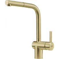 Franke Atlas Neo - Mitigeur à bec extractible / Side lever / Reflet d'Or