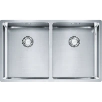 Franke BOX - Cuve à affleurer, SlimTop et à sous-encastrer / 740 x 450 mm/ Lisse