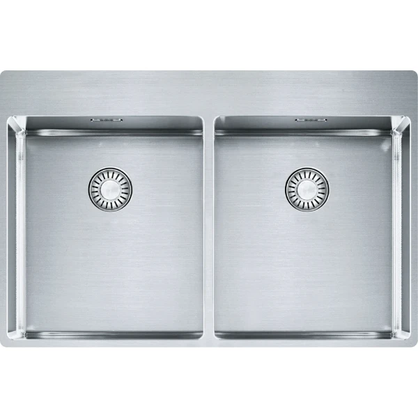 Franke BOX - Cuve à affleurer , SlimTop / 770 x 510  mm/ Lisse