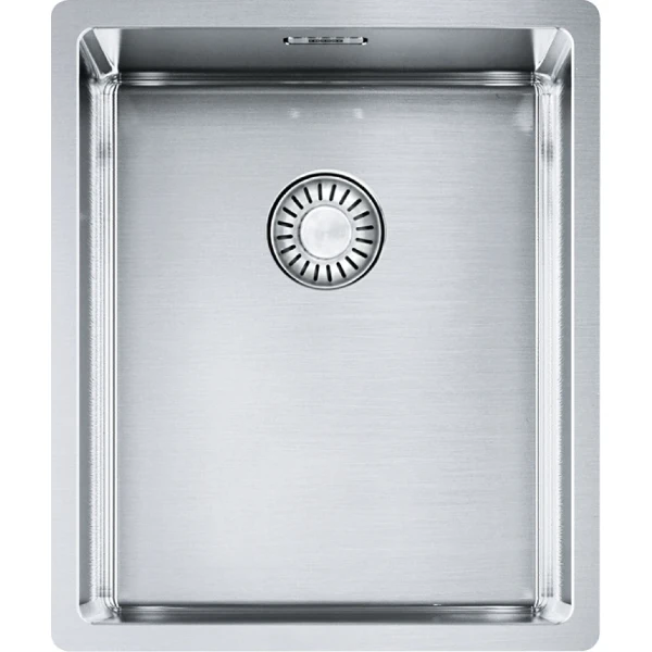 Franke Box vlakbouw - SlimTop - en onderbouwspoelbak 380 x 450 mm - glad