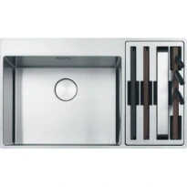 Franke Box Center / évier à affleurer / 860 x 510  mm/ 2 bassins / Lisse /