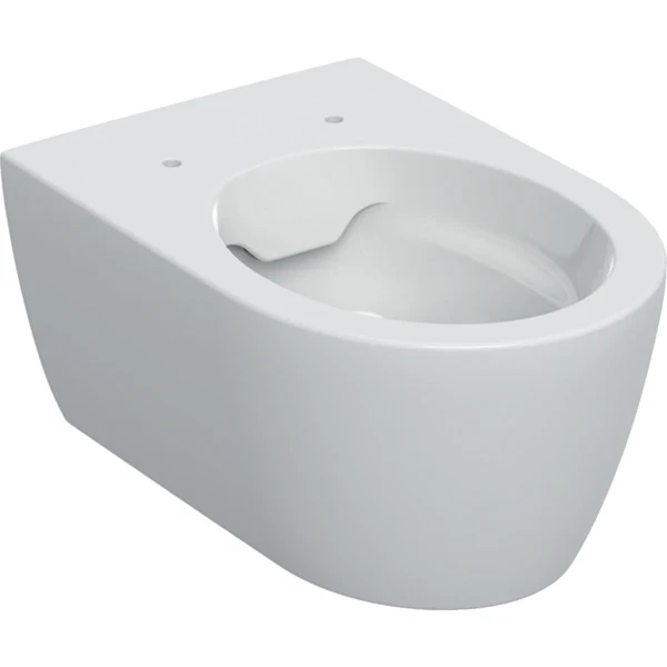 Geberit iCon hangtoilet Rimfree zonder spoelrand - wit - B360xD530 mm - gesloten uitvoering