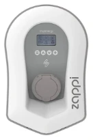 Myenergi Zappi station de recharge solaire pour voiture - Blanc - Version triphasée à 2 prises