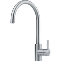 Franke Eos Neo - Mitigeur à bec orientable / Side lever / Inox