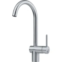 Franke Leda Neo - Mitigeur à bec pivotable / Side lever / Inox