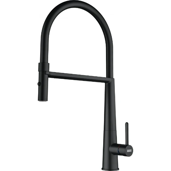 Franke Icon - Mitigeur à bec mobile / Side lever / Noir mat