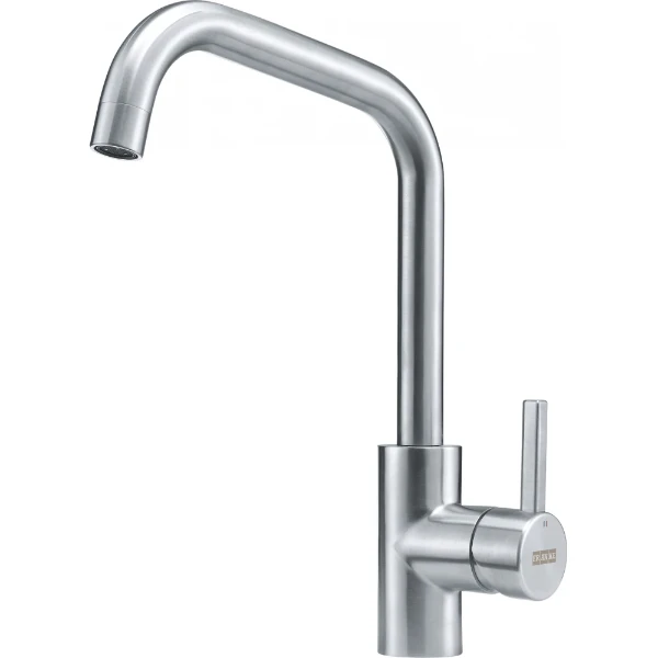 Franke Kubus eengreepskeukenmengkraan met zwenkbare uitloop Side lever