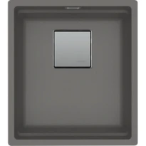 Franke Kubus 2.0 - Cuve à sous-encastrer / 370 x 420  mm/ Gris Pierre