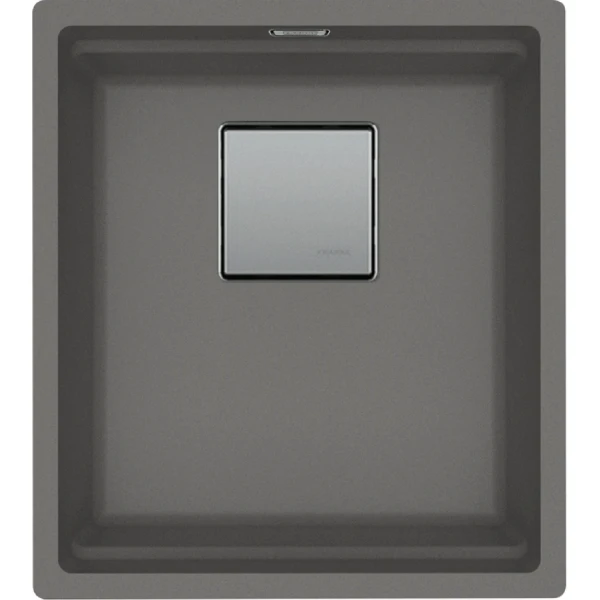Franke Kubus 2.0 - Cuve à sous-encastrer / 370 x 420  mm/ Gris Pierre