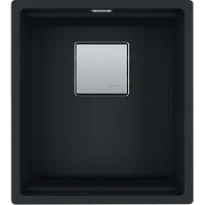 Franke Kubus 2.0 - Cuve à sous-encastrer / 370 x 420 mm / Noir mat