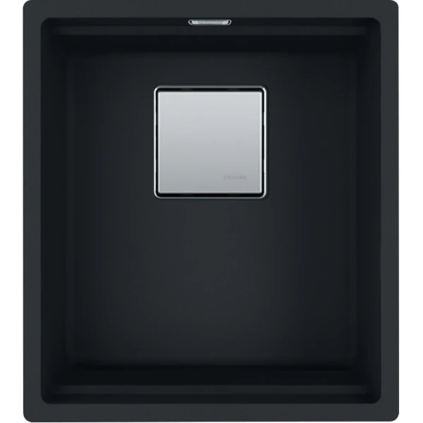 Franke Kubus 2.0 - Cuve à sous-encastrer / 370 x 420 mm / Noir mat