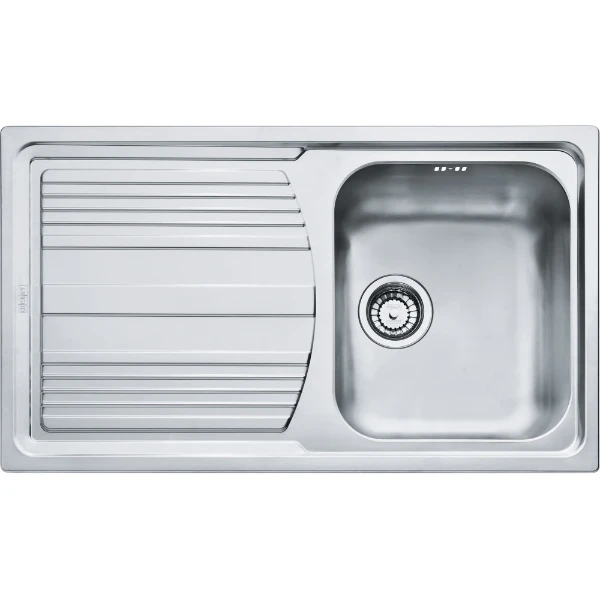 Franke Logica Line - évier à encastrer / 860 x 500 mm / 1 bassin / Lisse /