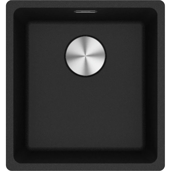 Franke Maris - Evier à affleurer / 403 x 433 mm / 1 bassin / Onyx