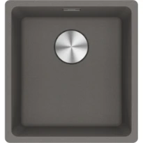 Franke Maris - Evier à affleurer / 403 x 433 mm / 1 bassin / Gris Pierre