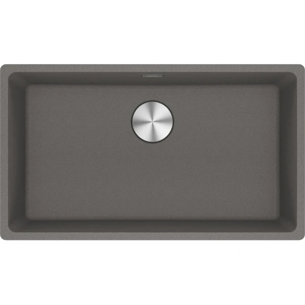 Franke Maris - Evier à afleurer / 753 x 433 mm / 1 bassin / Gris Pierre