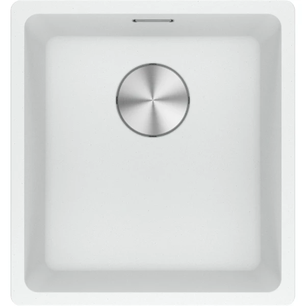 Franke Maris vlakbouw spoeltafel 403 x 433 mm - 1 bak - metaal wit