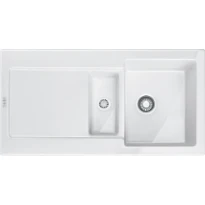 Franke Maris - Evier à encastrer / 1000 x 510  mm/ 1 bassin / Blanc /