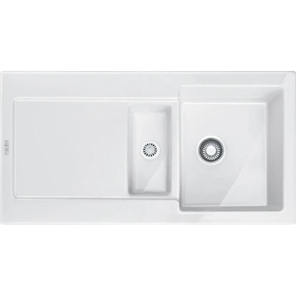 Franke Maris - Evier à encastrer / 1000 x 510  mm/ 1 bassin / Blanc /