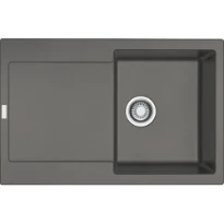 Franke Maris - Evier à encastrer / 780 x 500 mm / 1 bassin / Gris pierre / Réversible