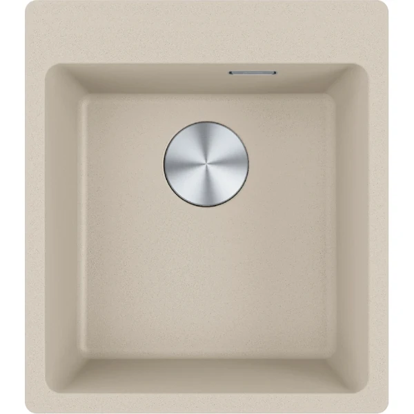 Franke Maris inbouwspoelbak 440 x 500 mm - 1 bak - koffie room