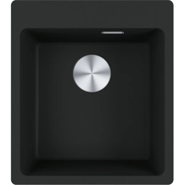 Franke Maris - évier à encastrer / 440 x 500 mm / 1 bassin / Noir Mat